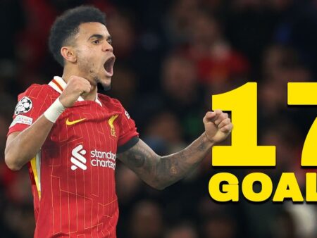 Luis Diaz: Every Goal for Liverpool in the 2024/25 Season
