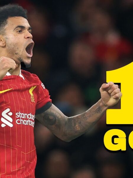 Luis Diaz: Every Goal for Liverpool in the 2024/25 Season